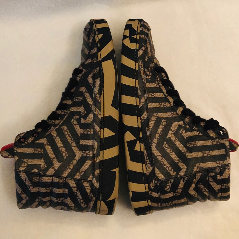 *SOLD* Gucci GG Caleido High Top Sneakers RARE - Picture 3 of 6